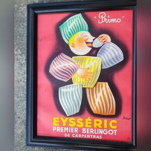 Vintage French Candy Framed Print